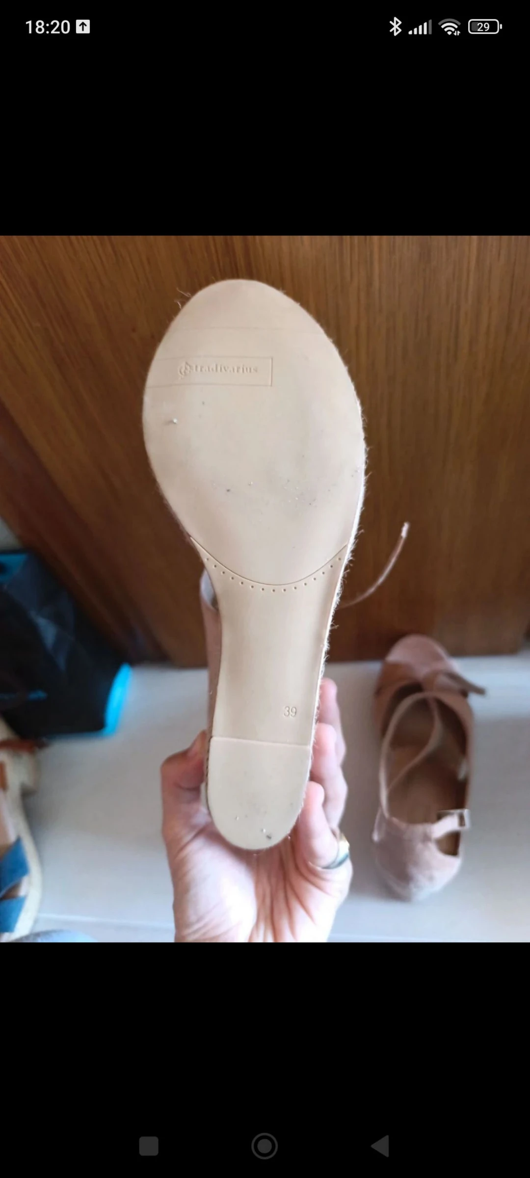 Cuñas Stradivarius tamanho 39 – photo 7